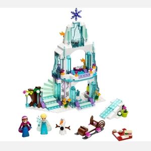 Lego Disney Princess Elsa's Sparkling Ice Castle Set # 41062 COMPLETE SET